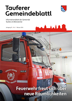 Jahrgang 25 /  Nr. 1 -  Informationsblatt der Gemeinde (31.01.2024)